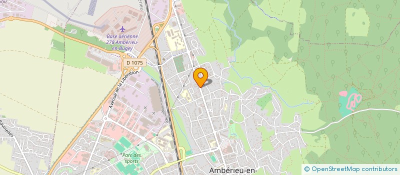 localisation de l'entreprise ABS IMMOBILIARE  AMBERIEU-EN-BUGEY