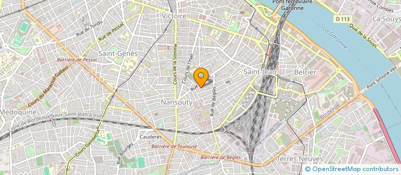 localisation de l'entreprise ABS PLOMBERIE à BORDEAUX