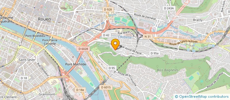 localisation de l'entreprise ABS RACING à ROUEN