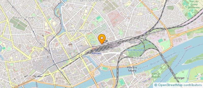 localisation de l'entreprise ABS RECORDS à NANTES