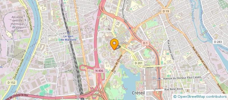 localisation de l'entreprise ABS SECURITE SARL à CRETEIL