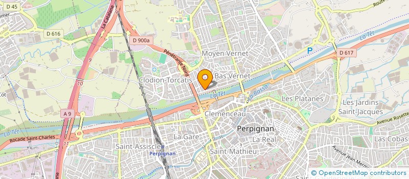 localisation de l'entreprise ABS SHOP  PERPIGNAN