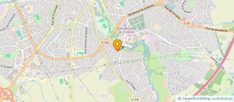 localisation de l'entreprise ABS TAXI à CHOLET