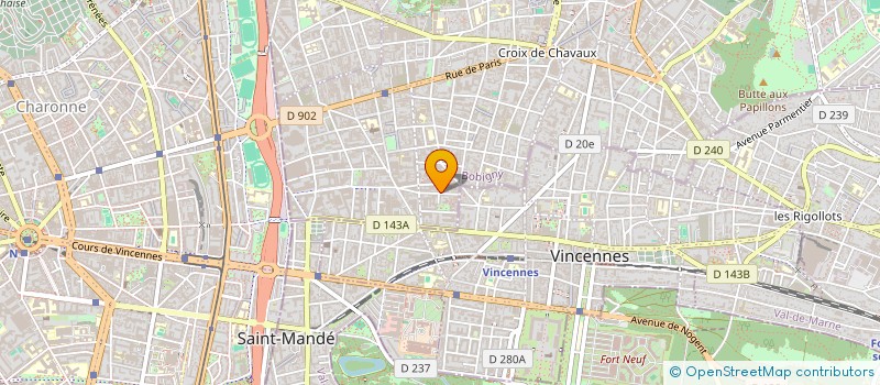 localisation de l'entreprise ABSA à MONTREUIL