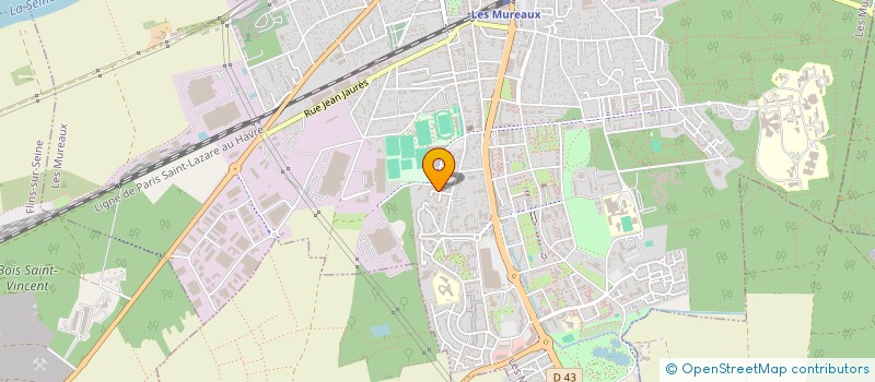 localisation de l'entreprise ABSAB  LES MUREAUX