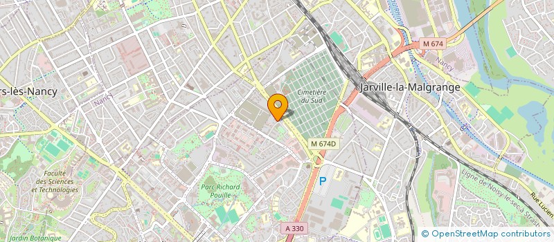 localisation de l'entreprise ABSAKA  VANDUVRE-LES-NANCY