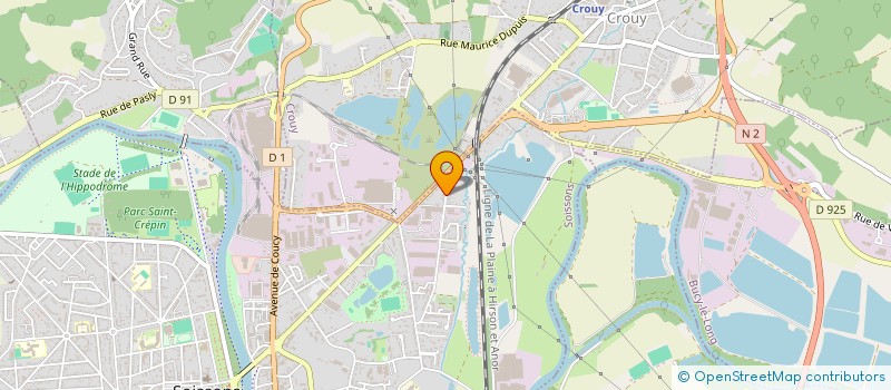 localisation de l'entreprise ABSCHASEM TRANSPORT ET LOGISTIQUE à SOISSONS