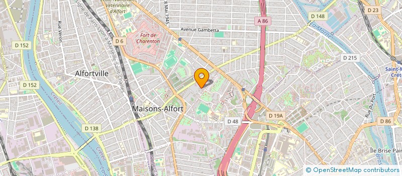localisation de l'entreprise ABSCISSE à MAISONS-ALFORT