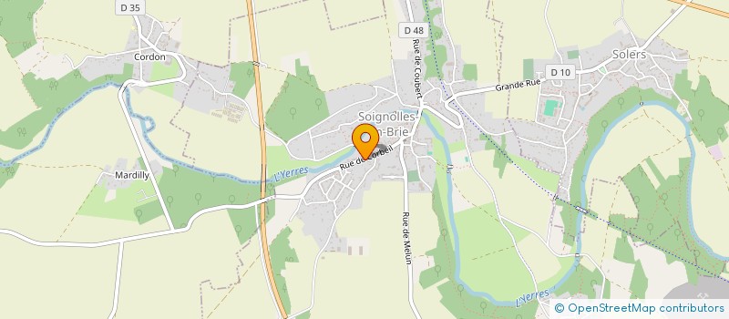 localisation de l'entreprise ABSCISSE INFORMATIQUE  SOIGNOLLES-EN-BRIE