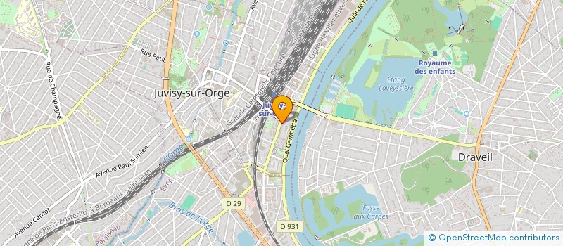 localisation de l'entreprise ABSD PRO à JUVISY-SUR-ORGE