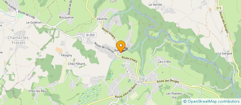 localisation de l'entreprise ABSF  CUSY