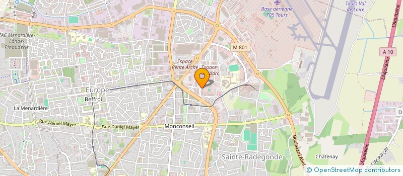 localisation de l'entreprise ABSHAR à TOURS