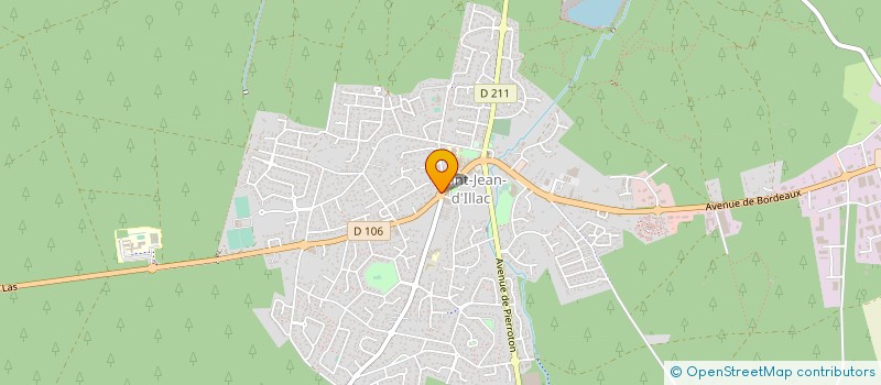 localisation de l'entreprise ABSIDE à SAINT-JEAN-D'ILLAC