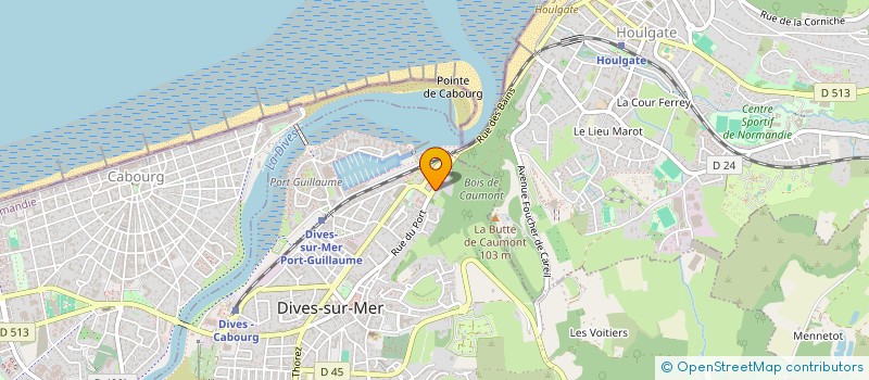 localisation de l'entreprise ABSILIA  DIVES-SUR-MER