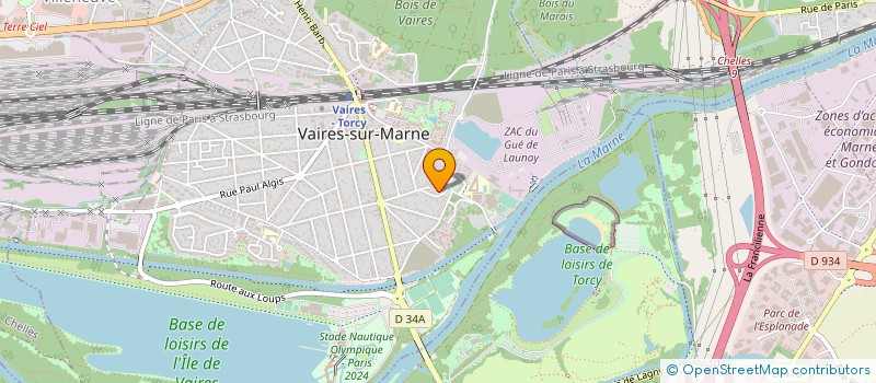 localisation de l'entreprise ABSILONE TECHNOLOGIES à VAIRES-SUR-MARNE