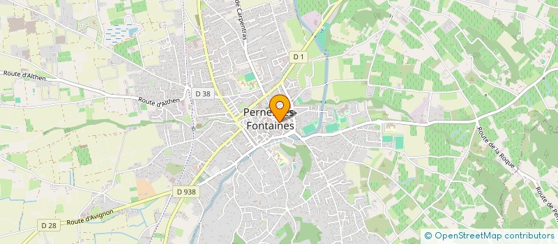 localisation de l'entreprise ABSINTHE BIS  PERNES-LES-FONTAINES