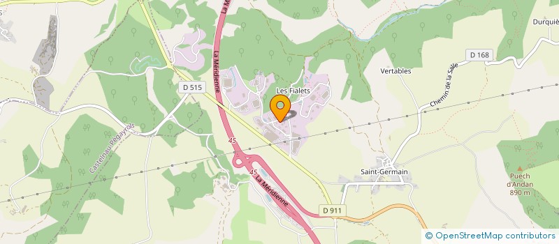 localisation de l'entreprise ABSIS LOCATION  MILLAU