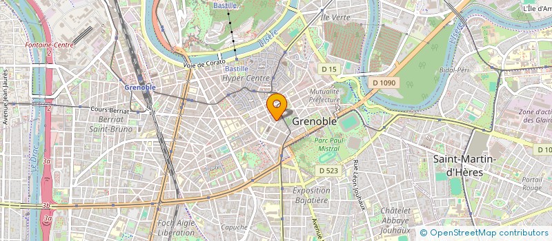 localisation de l'entreprise ABSOLU  GRENOBLE