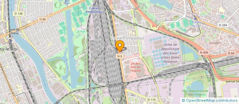 localisation de l'entreprise ABSOLU à VALENTON