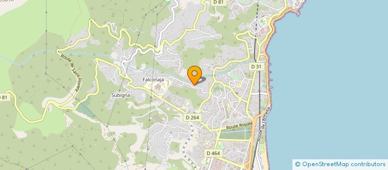 localisation de l'entreprise ABSOLU'LOC à BASTIA
