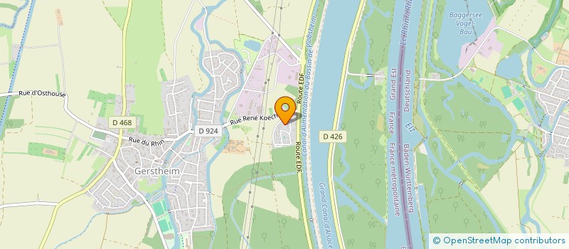 localisation de l'entreprise ABSOLU MEDICAL  GERSTHEIM