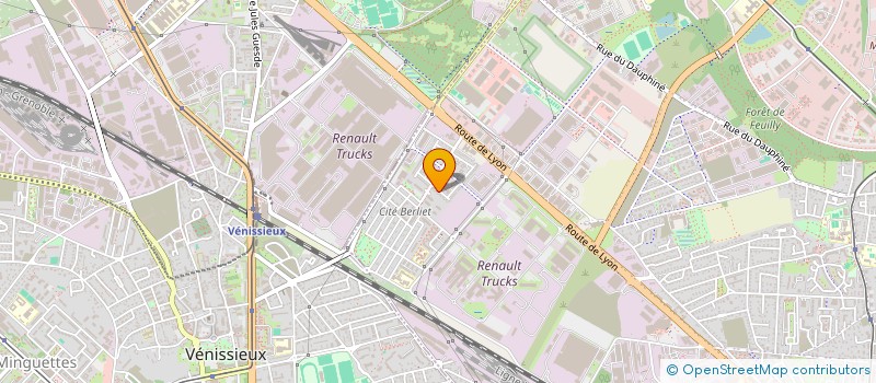 localisation de l'entreprise ABSOLU'PRINT  CHASSIEU