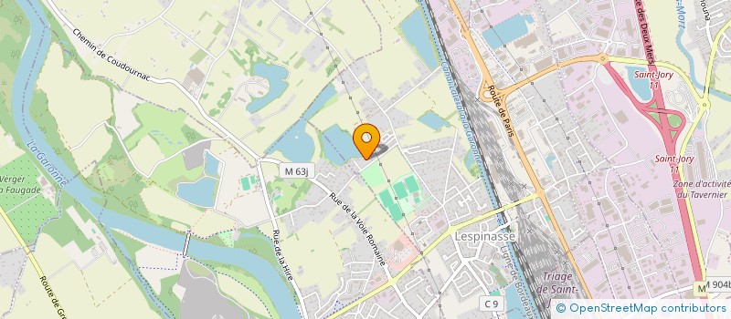 localisation de l'entreprise ABSOLU RAID  LESPINASSE