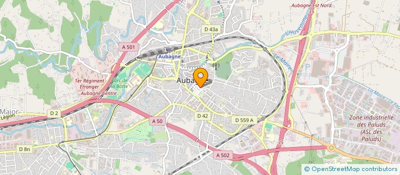 localisation de l'entreprise ABSOLU REALISATIONS à AUBAGNE