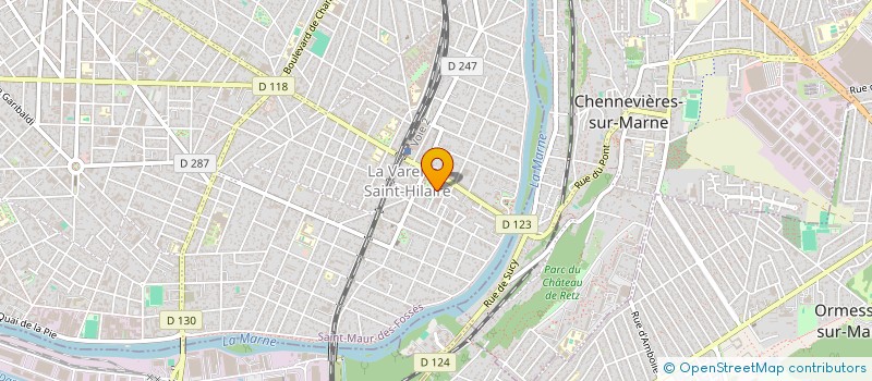 localisation de l'entreprise ABSOLU SECURITE PROTECTION à ST MAUR DES FOSSES
