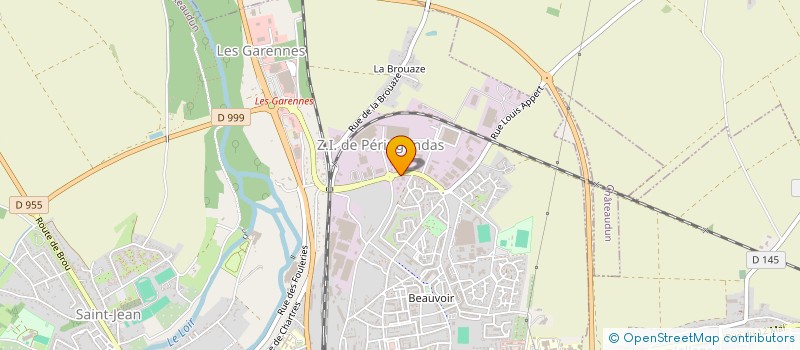 localisation de l'entreprise ABSOLU SOFT IMPULSIONS à CHATEAUDUN