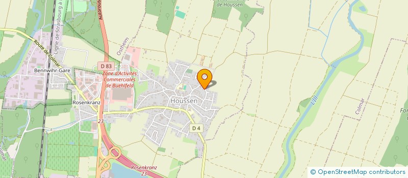 localisation de l'entreprise ABSOLU TAXI SERVICES  HOUSSEN