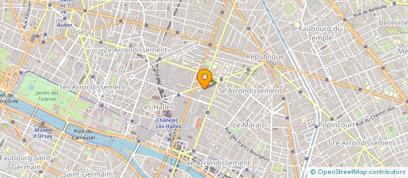 localisation de l'entreprise ABSOLU TRAVEL à PARIS
