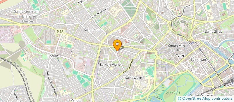 localisation de l'entreprise ABSOLU VINTAGE à CAEN