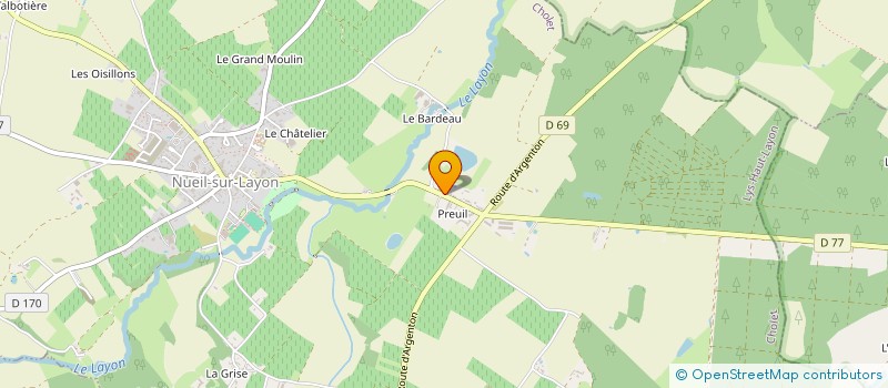 localisation de l'entreprise ABSOLUCOMSERVICES à LYS-HAUT-LAYON