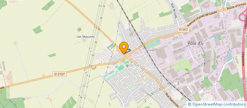 localisation de l'entreprise ABSOLUMENT CANOE EVENEMENTIELS  ORMES