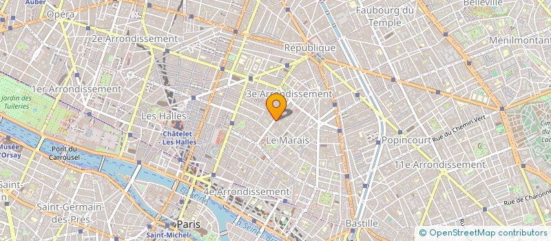 localisation de l'entreprise ABSOLUT FASHION  PARIS