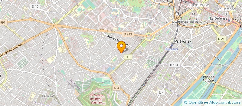 localisation de l'entreprise ABSOLUT HOME à NANTERRE