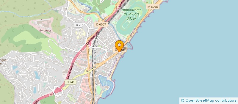 localisation de l'entreprise ABSOLUT MARINE à VILLENEUVE-LOUBET