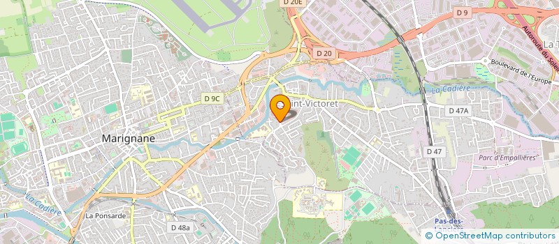 localisation de l'entreprise ABSOLUT MOBILES  SAINT-VICTORET