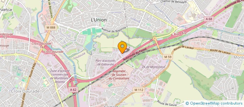 localisation de l'entreprise ABSOLUT MOBILITY GROUP  TOULOUSE