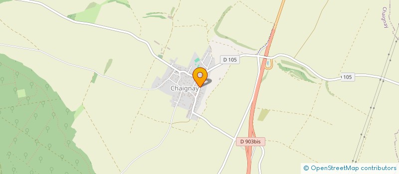 localisation de l'entreprise ABSOLUT NETTOYAGE  CHAIGNAY