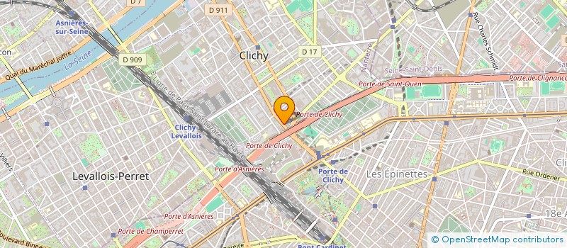 localisation de l'entreprise ABSOLUT RENOV à CLICHY