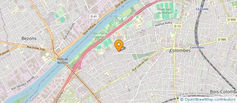 localisation de l'entreprise ABSOLUT RENOV CONCEPT à COLOMBES