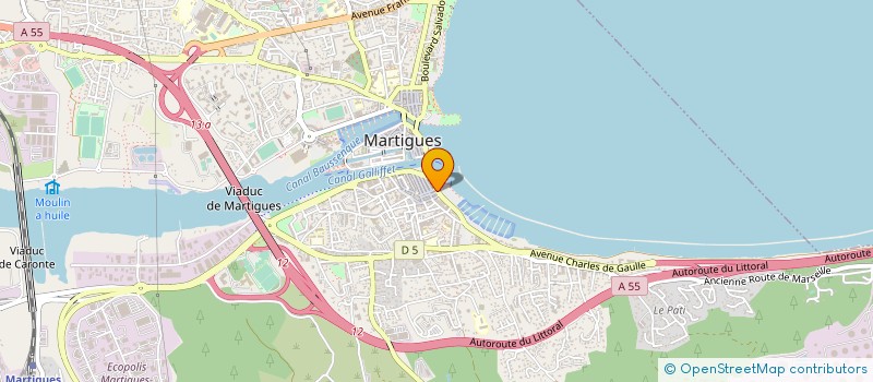 localisation de l'entreprise ABSOLUT SUN  MARTIGUES