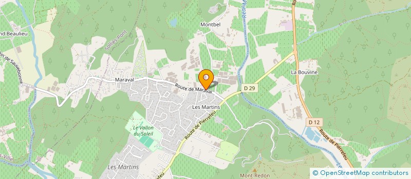 localisation de l'entreprise ABSOLUTE 4  LA CRAU