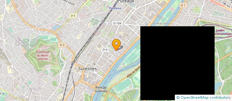 localisation de l'entreprise ABSOLUTE CONSEIL à SURESNES