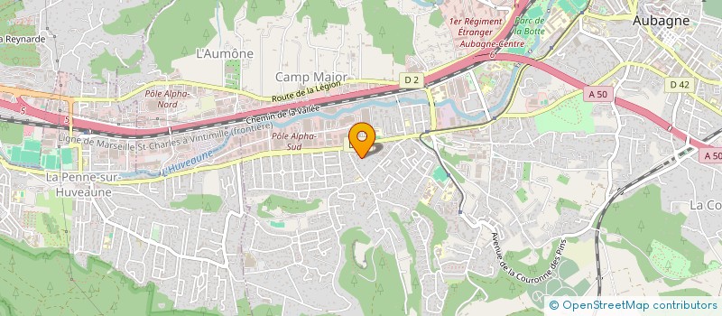 localisation de l'entreprise ABSOLUTE MOTO à AUBAGNE
