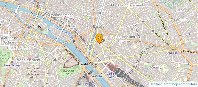 localisation de l'entreprise ABSOLUTE OFFICE à PARIS