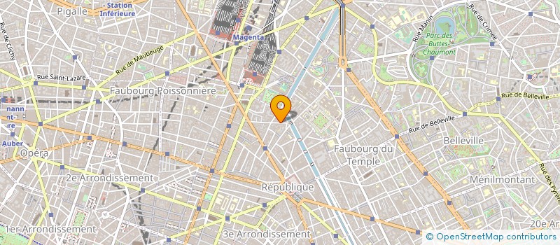 localisation de l'entreprise ABSOLUTION  PARIS