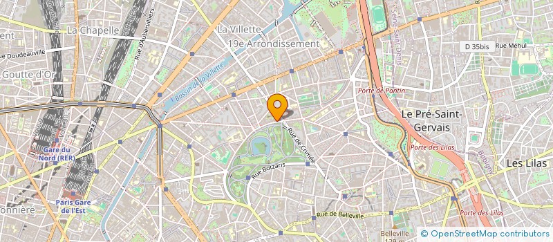 localisation de l'entreprise ABSOLUX  PARIS